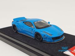 Xe Mô Hình LB Performance Ferrari 458 1:64 Liberty Walk Limited 999pcs ( Xanh Dương )