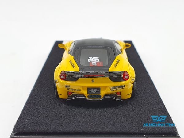 Xe Mô Hình LB Performance Ferrari 458 1:64 Liberty Walk Limited 999pcs ( Vàng)