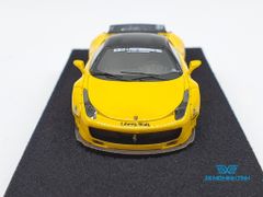 Xe Mô Hình LB Performance Ferrari 458 1:64 Liberty Walk Limited 999pcs ( Vàng)