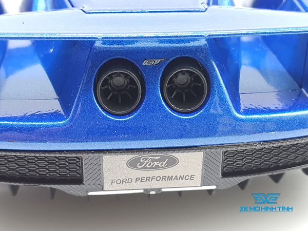 XE MÔ HÌNH FORD GT 2015 1:18 MAISTO (XANH DƯƠNG)