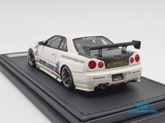 Xe Mô Hình Top Secret GT-R (BNR34) 1:43 Ignition Model ( Trắng )