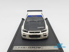 Xe Mô Hình Top Secret GT-R (BNR34) 1:43 Ignition Model ( Trắng )