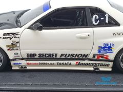 Xe Mô Hình Top Secret GT-R (BNR34) 1:43 Ignition Model ( Trắng )