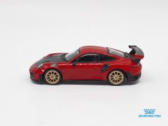 Xe Mô Hình Porsche 911 GT2 RS Guards LHD 1:64 MiniGT ( Đỏ )