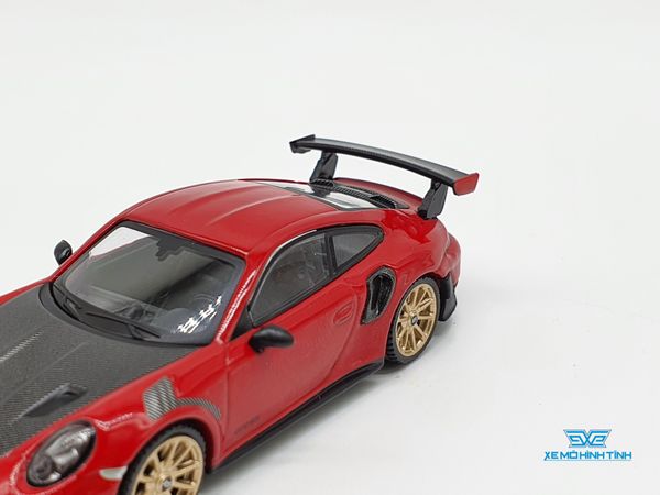 Xe Mô Hình Porsche 911 GT2 RS Guards LHD 1:64 MiniGT ( Đỏ )