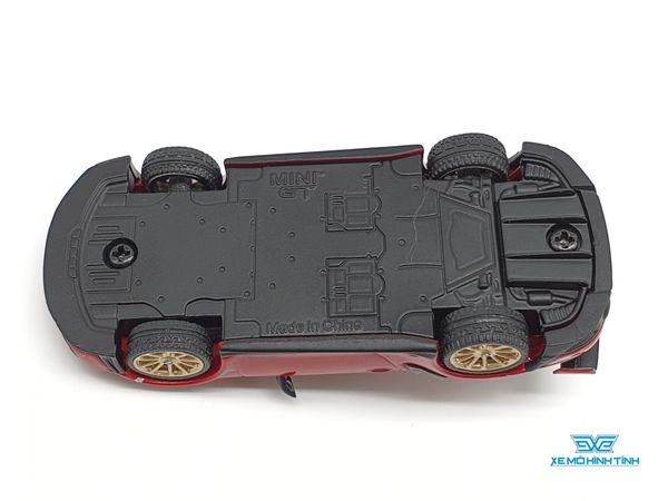 Xe Mô Hình Porsche 911 GT2 RS Guards LHD 1:64 MiniGT ( Đỏ )