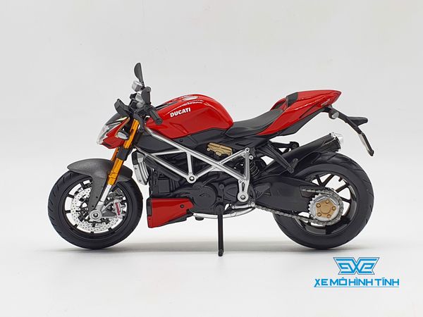 XE MÔ HÌNH DUCATI STREETFIGHTER S 1:12 MAISTO (ĐỎ)