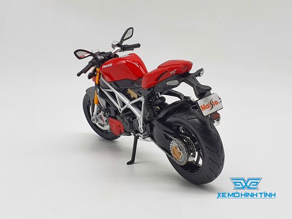 XE MÔ HÌNH DUCATI STREETFIGHTER S 1:12 MAISTO (ĐỎ)