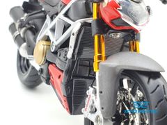 XE MÔ HÌNH DUCATI STREETFIGHTER S 1:12 MAISTO (ĐỎ)