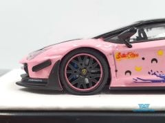 Xe Mô Hình Lamborghini Aventador 2.0 Sailor Moon 1:64 ( Hồng Kèm Figure)