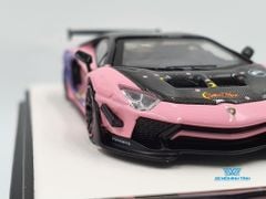 Xe Mô Hình Lamborghini Aventador 2.0 Sailor Moon 1:64 ( Hồng Kèm Figure)