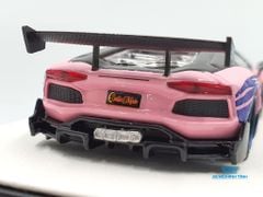 Xe Mô Hình Lamborghini Aventador 2.0 Sailor Moon 1:64 ( Hồng Kèm Figure)