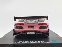 Xe Mô Hình Lamborghini Aventador 2.0 Sailor Moon 1:64 ( Hồng Không Kèm Figure)