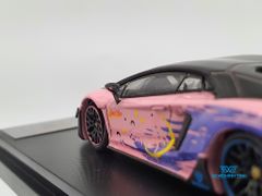 Xe Mô Hình Lamborghini Aventador 2.0 Sailor Moon 1:64 ( Hồng Không Kèm Figure)