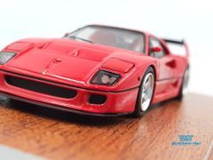 Xe Mô Hình Ferrari F40 FullOpen Limited 1:64 PGM ( Đỏ Bản Chữ Nhật )