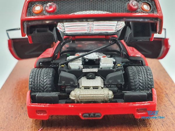 Xe Mô Hình Ferrari F40 FullOpen Limited 1:64 PGM ( Đỏ Bản Chữ Nhật )