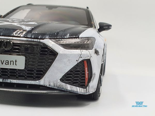 Xe Mô Hình Audi RS6 Avant F14 Jolly Rogers Limited Edition of 199 PCS 1:18 NSL Model ( Xám )