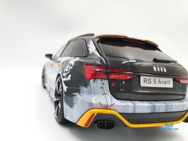 Xe Mô Hình Audi RS6 Avant F14 Jolly Rogers Limited Edition of 199 PCS 1:18 NSL Model ( Xám )