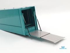 Xe Mô Hình Tải Scania Double Deck Car Carrier Transporter 1:64 Kengfai ( Xanh Lá )
