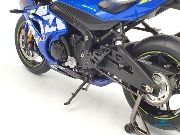 Xe Mô Hình Suzuki GSX-R1000R 1:12 LCD Model ( Xanh )