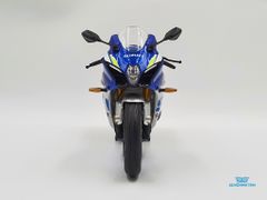 Xe Mô Hình Suzuki GSX-R1000R 1:12 LCD Model ( Bạc Xanh )