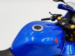 Xe Mô Hình Suzuki GSX-R1000R 1:12 LCD Model ( Bạc Xanh )