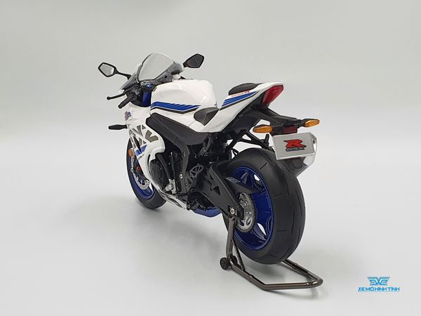 Xe Mô Hình Suzuki GSX-R1000R 1:12 LCD Model ( Trắng )