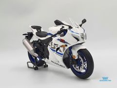 Xe Mô Hình Suzuki GSX-R1000R 1:12 LCD Model ( Trắng )