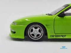 Xe Mô Hình Vertex Silvia S14 1:64 Tarmac Works ( Xanh Lá )