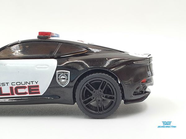 Xe Mô Hình Aston Martin DBS Superleggera 1:64 Tarmac Works ( Police )