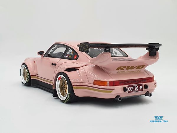 Xe Mô Hình Porsche RWB Souther Cross Pink 1:18 GTSpirit ( Hồng )