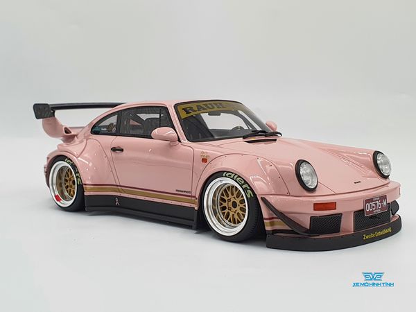 Xe Mô Hình Porsche RWB Souther Cross Pink 1:18 GTSpirit ( Hồng )