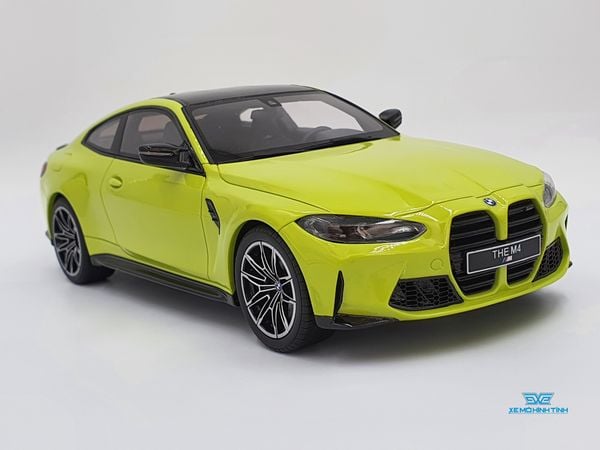 Xe Mô Hình BMW M4 (G82) 1:18 GTSpirit ( Vàng Chanh )