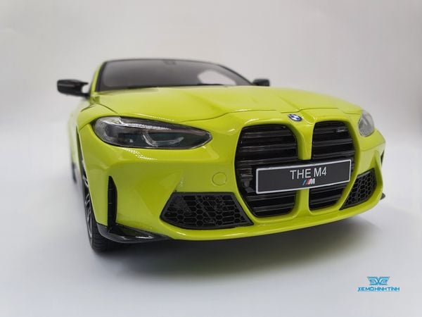 Xe Mô Hình BMW M4 (G82) 1:18 GTSpirit ( Vàng Chanh )
