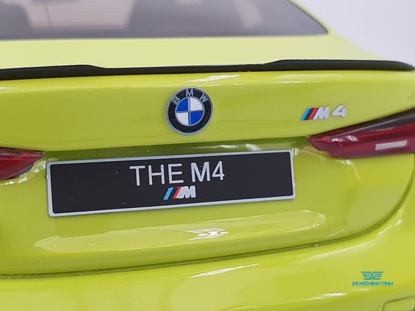 Xe Mô Hình BMW M4 (G82) 1:18 GTSpirit ( Vàng Chanh )