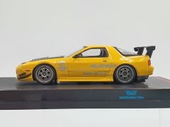 Xe Mô Hình Mazda RX-7 (FC3S) RE Amemiya 1:64 Ignitiom Model (Vàng)