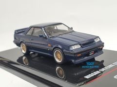 Xe Mô Hình Nissan Skyline GTS-R (R31) 1:64 INNO-MODELS (Xanh Đen)