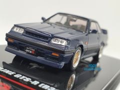 Xe Mô Hình Nissan Skyline GTS-R (R31) 1:64 INNO-MODELS (Xanh Đen)