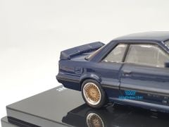 Xe Mô Hình Nissan Skyline GTS-R (R31) 1:64 INNO-MODELS (Xanh Đen)