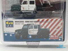 Xe Mô Hình Mercedes-Benz G63 AMG 6x6 US Police Car 1:64 Era Car