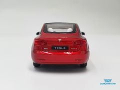 Xe Mô Hình Tesla Model 3 Red 1:64 Time Micro (Đỏ)