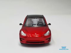 Xe Mô Hình Tesla Model 3 Red 1:64 Time Micro (Đỏ)