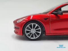 Xe Mô Hình Tesla Model 3 Red 1:64 Time Micro (Đỏ)