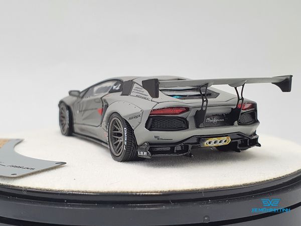 Xe Mô Hình Lamborghini Aventador LB 700 Zero Fighter 1:64 PGM ( Xám )