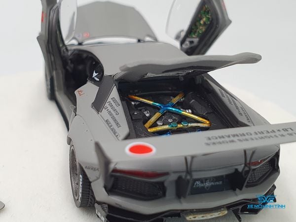 Xe Mô Hình Lamborghini Aventador LB 700 Zero Fighter 1:64 PGM ( Xám )