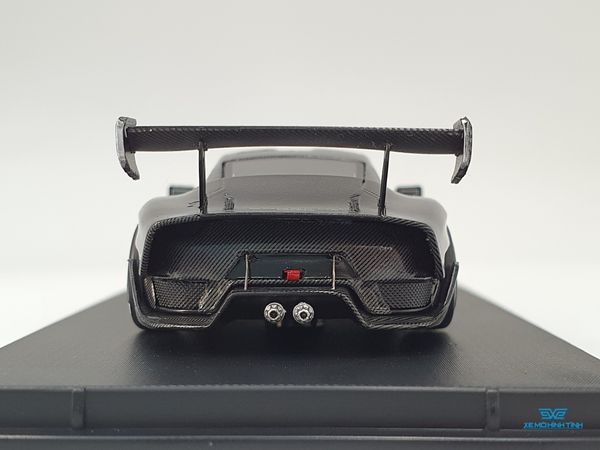 Xe Mô Hình Porsche 935 1:64 Stance Hunters (Xám Carbon)