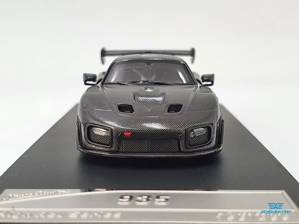 Xe Mô Hình Porsche 935 1:64 Stance Hunters (Xám Carbon)