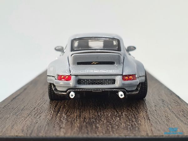 Xe Mô Hình Porsche 964 Singer DLS 1:64 HKM (Xám)