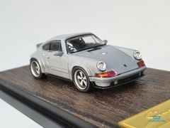 Xe Mô Hình Porsche 964 Singer DLS 1:64 HKM (Xám)