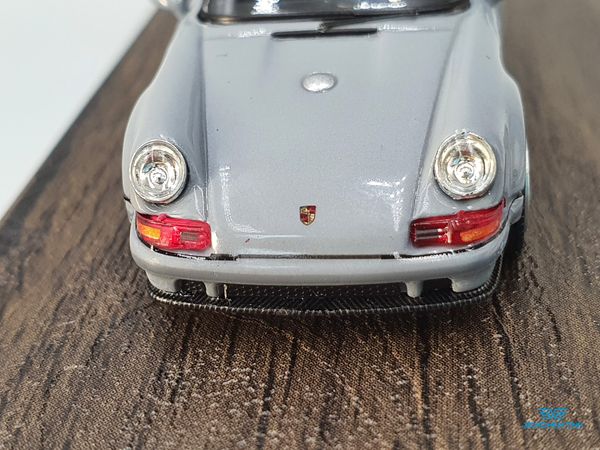 Xe Mô Hình Porsche 964 Singer DLS 1:64 HKM (Xám)